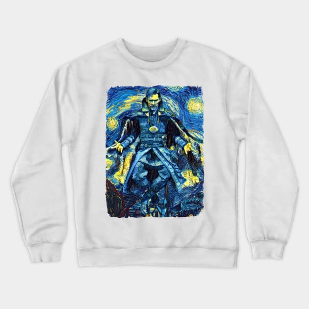 Dr Strange Crewneck Sweatshirt by todos